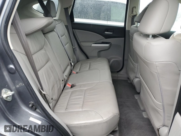 2012 Honda CR-V EX-L with VIN 5J6RM4H77CL041923, listed as a Copart auction lot 59721555 with 123,065 mi miles and Salvage title. Bid and sale history available at DreamBid. Image 11.
