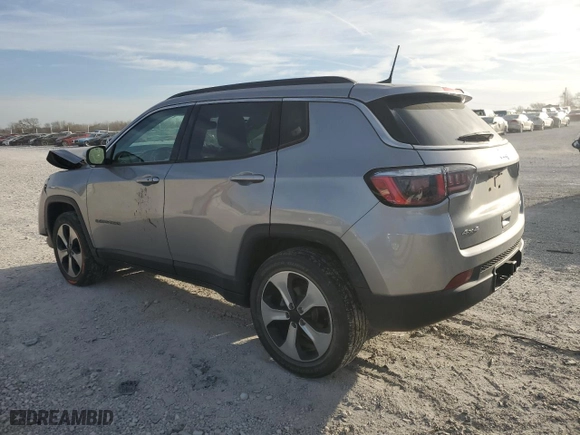 2018 Jeep Compass Latitude with VIN 3C4NJDBB2JT361260, listed as a Copart auction lot 49444725 with 126,445 mi miles and Salvage Title. Bid and sale history available at carsss.com. Image 2.