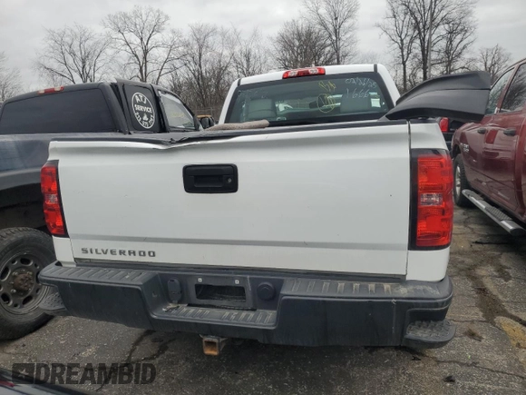 2016 Chevrolet Silverado 1500 Work Truck with VIN 1GCNCNEH5GZ341666, listed as a Copart auction lot 48910405 with 80,357 mi miles and Salvage Title. Bid and sale history available at carsss.com. Image 6.