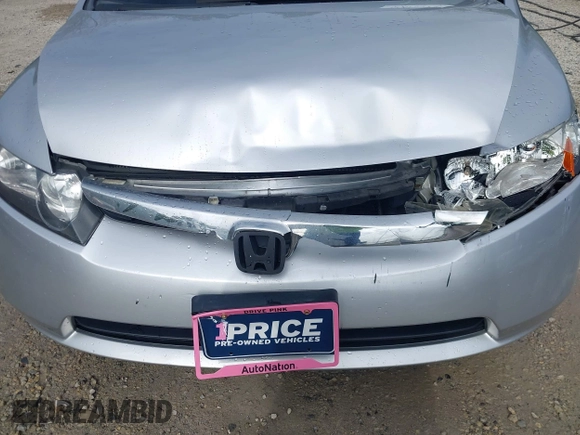 2007 Honda Civic with VIN JHMFA36267S028464, listed as a IAAI auction lot 42215413 with 121,682 mi miles and . Bid and sale history available at DreamBid. Image 6.