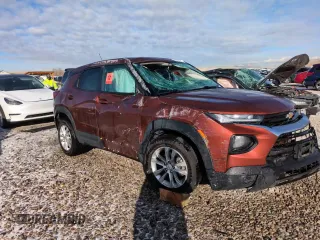 2021 Chevrolet TrailBlazer LS with VIN KL79MNSL7MB030295, listed as a Copart auction lot 44916375 with 0 mi miles and Salvage Title. Bid and sale history available at carsss.com. Image 13.