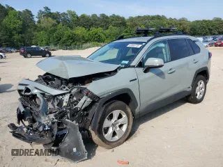 2021 Toyota RAV4 Hybrid XLE with VIN 4T3RWRFV8MU020754, listed as a Copart auction lot 60685735 with Not provided miles and Salvage title. Bid and sale history available at DreamBid. Image 1.