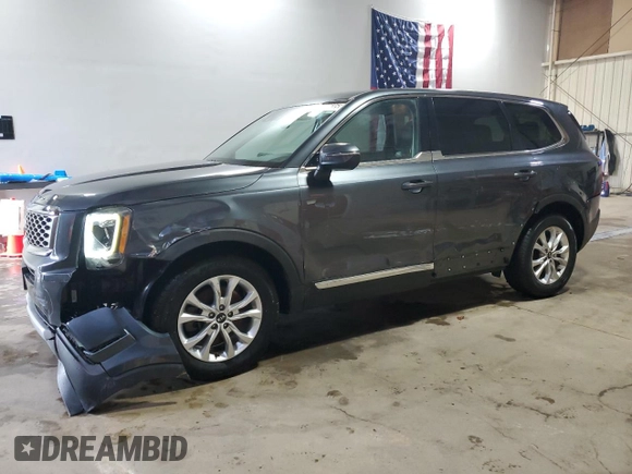2020 Kia Telluride LX with VIN 5XYP2DHC7LG070687, listed as a Copart auction lot 55473535 with 42,571 mi miles and Clean title. Bid and sale history available at DreamBid. Image 1.