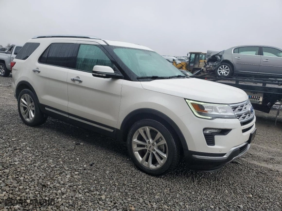 2018 Ford Explorer Limited with VIN 1FM5K7FH4JGA02019, listed as a Copart auction lot 44751085 with 50,534 mi miles and Salvage Title. Bid and sale history available at carsss.com. Image 4.