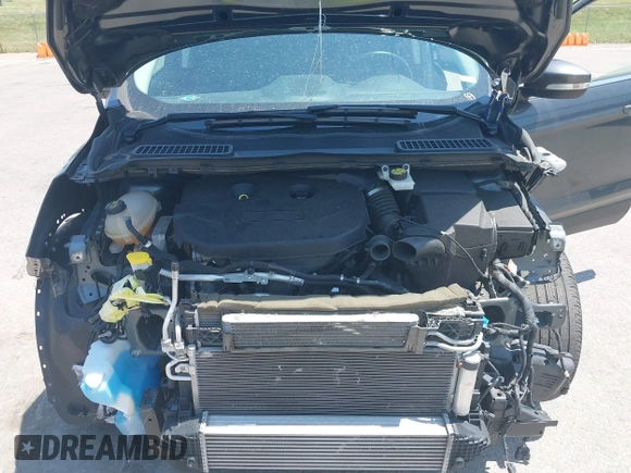 2018 Ford Escape Titanium with VIN 1FMCU9J99JUD43804, listed as a IAAI auction lot 41101250 with 56,438 mi miles and . Bid and sale history available at DreamBid. Image 10.