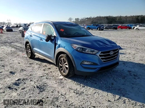 2018 Hyundai Tucson SEL Plus with VIN KM8J33A40JU617550, listed as a Copart auction lot 86579574 with 108,837 mi miles and Salvage Title. Bid and sale history available at carsss.com. Image 11.