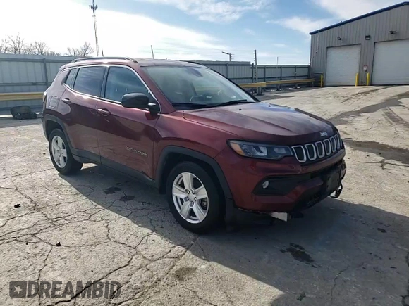 2022 Jeep Compass Altitude с VIN 3C4NJCBB8NT137667, выставлен на аукционе Copart как лот 89306335 с пробегом 21 354 миль миль и Списание • Salvage title. История ставок и продаж доступна на DreamBid. Изображение 14.