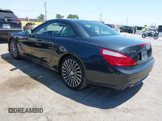 2013 Mercedes-Benz SL 550 with VIN WDDJK7DA8DF010469, listed as a IAAI auction lot 42626374 with 108,360 mi miles and . Bid and sale history available at DreamBid. Image 3.