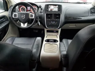 2017 Dodge Grand Caravan Crew Plus with VIN 2C4RDGDG9HR754866, listed as a Copart auction lot 42341225 with 213,458 mi miles and Salvage Title. Bid and sale history available at DreamBid. Image 8.