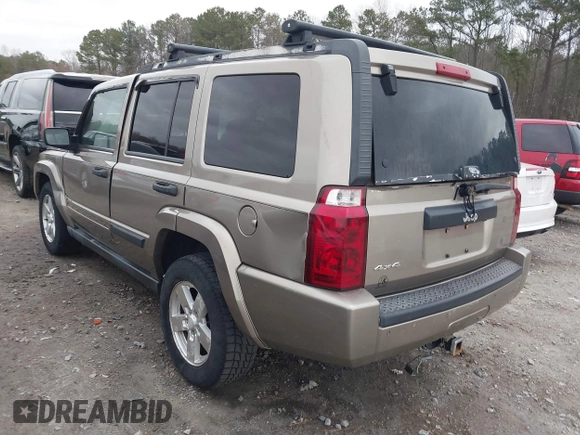 2006 Jeep Commander with VIN 1J8HG48K86C237671, listed as a IAAI auction lot 41711600 with 253,125 mi miles and . Bid and sale history available at DreamBid. Image 3.
