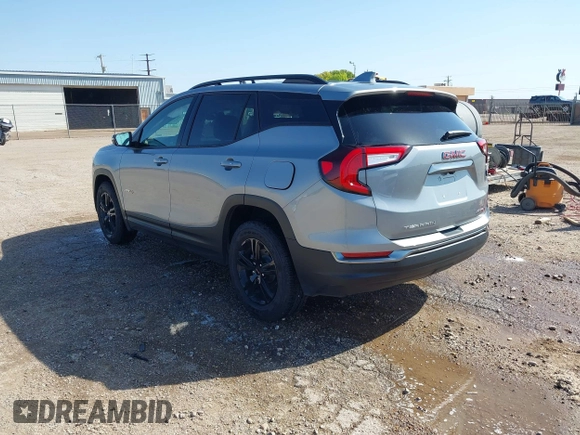 2024 GMC Terrain AT4 with VIN 3GKALYEG9RL385482, listed as a IAAI auction lot 42017273 with 5,841 mi miles and . Bid and sale history available at DreamBid. Image 3.
