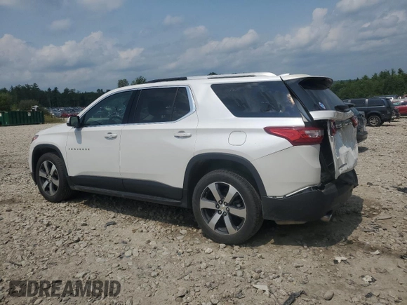 2018 Chevrolet Traverse LT Leather with VIN 1GNEVHKW1JJ223187, listed as a Copart auction lot 64687454 with 86,946 mi miles and Salvage Title. Bid and sale history available at carsss.com. Image 2.