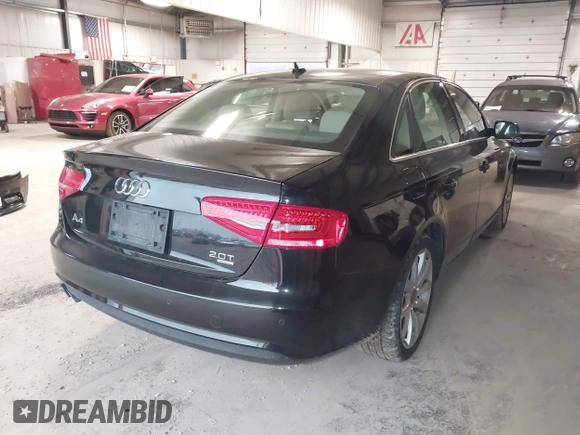 2013 Audi A4 Premium Plus z VIN WAUFFAFL7DN014502, wystawiony jako IAAI lot #41837017 z przebiegiem 88 295 mil mil oraz . Historia ofert i sprzedaży dostępna na DreamBid. Obrazek 4.