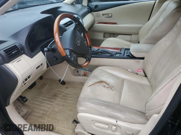 2011 Lexus RX 350 with VIN JTJBK1BA8B2015106, listed as a Copart auction lot 61424825 with 317,073 mi miles and Clean title. Bid and sale history available at DreamBid. Image 7.