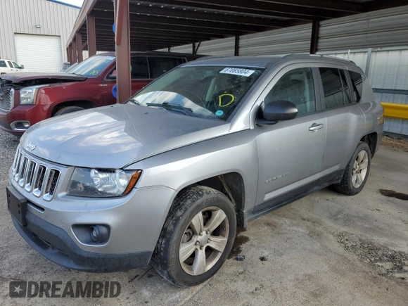 2017 Jeep Compass 75th Anniversary Edition with VIN 1C4NJDBB6HD139093, listed as a Copart auction lot 67085804 with 161,382 mi miles and Salvage Title. Bid and sale history available at carsss.com. Image 1.