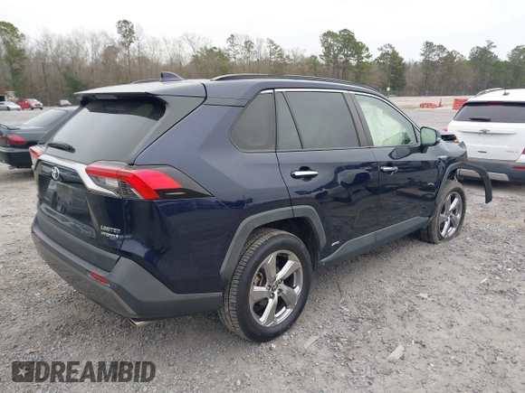 2020 Toyota RAV4 Hybrid Limited with VIN JTMDWRFV1LD544916, listed as a IAAI auction lot 41566935 with 179,193 mi miles. Bid and sale history available at carsss.com. Image 4.