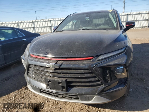 2024 Chevrolet Blazer LT with VIN 3GNKBJR44RS195421, listed as a Copart auction lot 88692715 with 12,113 mi miles and Salvage title. Bid and sale history available at DreamBid. Image 5.