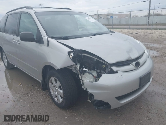 2010 Toyota Sienna CE с VIN 5TDKK4CCXAS307741, выставлен на аукционе IAAI как лот 42084191 с пробегом 167 583 миль миль и . История ставок и продаж доступна на DreamBid. Изображение 6.