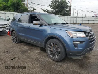 2018 Ford Explorer XLT with VIN 1FM5K7DH0JGB98690, listed as a Copart auction lot 57465175 with 83,551 mi miles and Salvage title. Bid and sale history available at DreamBid. Image 4.