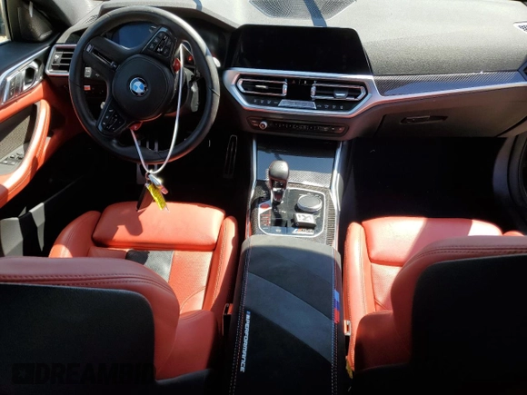 2022 BMW M4 Competition xDrive with VIN WBS43AZ09NCK80159, listed as a Copart auction lot 51842864 with 0 mi miles. Bid and sale history available at carsss.com. Image 8.