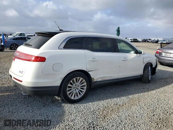 2012 Lincoln MKT EcoBoost with VIN 2LMHJ5AT9CBL52373, listed as a Copart auction lot 51474715 with 98,905 mi miles and Salvage Title. Bid and sale history available at DreamBid. Image 3.