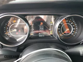 2022 Jeep Wrangler Unlimited Sport with VIN 1C4HJXDN9NW163815, listed as a Copart auction lot 41976415 with 48,078 mi miles and Salvage title. Bid and sale history available at DreamBid. Image 9.