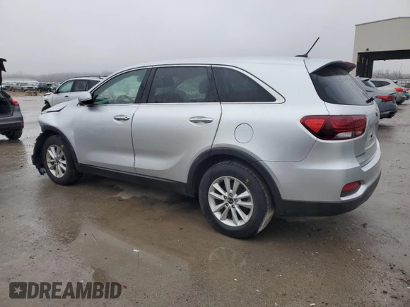 2019 Kia Sorento L with VIN 5XYPG4A39KG518499, listed as a Copart auction lot 85706454 with 85,579 mi miles and Salvage Title. Bid and sale history available at DreamBid. Image 2.