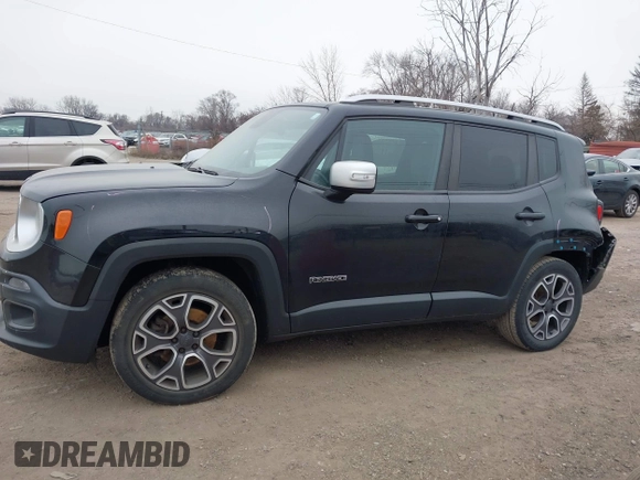 2015 Jeep Renegade Limited with VIN ZACCJADT2FPC15905, listed as a IAAI auction lot 41265558 with 140,727 mi miles and . Bid and sale history available at DreamBid. Image 14.