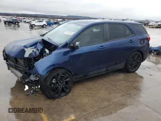 2023 Chevrolet Equinox LS z VIN 3GNAXHEG1PL135593, wystawiony jako Copart lot #45007665 z przebiegiem 44 020 mil mil oraz Szkoda całkowita • Salvage title. Historia ofert i sprzedaży dostępna na DreamBid. Obrazek 1.