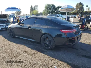 2018 Mercedes-Benz E-Class E 400 with VIN WDD1J6FB8JF044703, listed as a Copart auction lot 52633145 with 122,099 mi miles and Salvage Title. Bid and sale history available at carsss.com. Image 2.