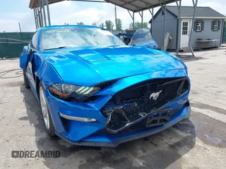 2019 Ford Mustang GT with VIN 1FA6P8CF4K5180728, listed as a IAAI auction lot 42250689 with 9,135 mi miles and . Bid and sale history available at DreamBid. Image 17.