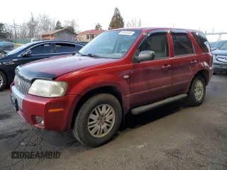2005 Mercury Mariner Luxury z VIN 4M2YU571X5DJ08168, wystawiony jako Copart lot #49494595 z przebiegiem 116 072 mil mil oraz Szkody całkowita. Historia ofert i sprzedaży dostępna na DreamBid. Obrazek 1.