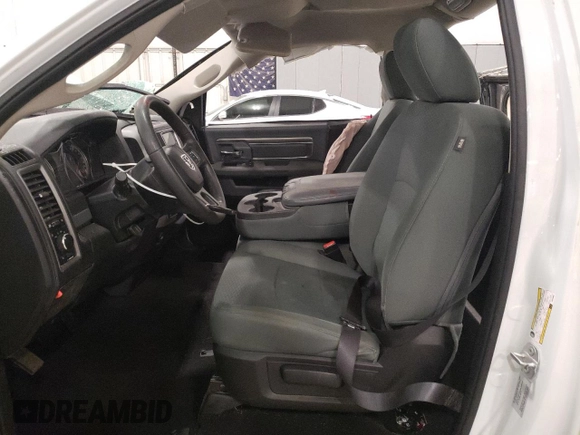 2016 Ram 1500 Tradesman with VIN 3C6JR7DT5GG228855, listed as a Copart auction lot 83428394 with 46,786 mi miles and Salvage title. Bid and sale history available at DreamBid. Image 7.