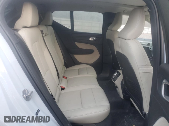2024 Volvo XC40 Plus Dark Theme with VIN YV4L12UL3R2241057, listed as a Copart auction lot 43803265 with 9,396 mi miles and Salvage title. Bid and sale history available at DreamBid. Image 11.