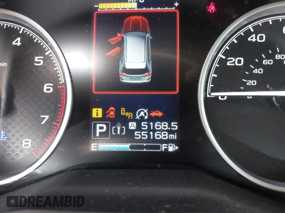2020 Subaru Forester Premium with VIN JF2SKAJCXLH577546, listed as a IAAI auction lot 42594599 with 55,168 mi miles and . Bid and sale history available at DreamBid. Image 16.