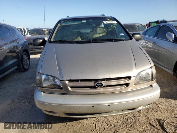 2000 Toyota Sienna LE with VIN 4T3ZF13C8YU177856, listed as a Copart auction lot 74171654 with 293,172 mi miles and Non Repairable. Bid and sale history available at carsss.com. Image 5.