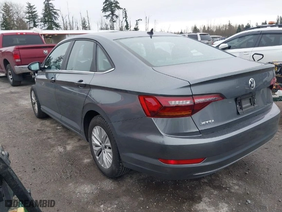 2019 Volkswagen Jetta S with VIN 3VWC57BU7KM179223, listed as a IAAI auction lot 41857863 with 18,885 mi miles. Bid and sale history available at carsss.com. Image 3.