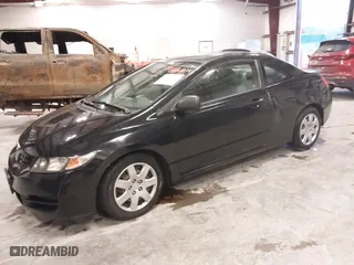 2010 Honda Civic Cpe LX with VIN 2HGFG1B64AH515871, listed as a IAAI auction lot 41961091 with 130,440 mi miles. Bid and sale history available at carsss.com. Image 2.
