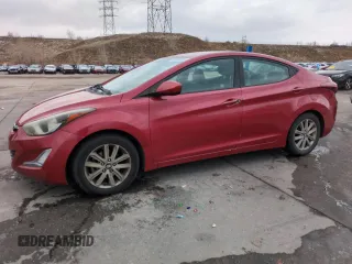 2014 Hyundai Elantra SE z VIN KMHDH4AEXEU160894, wystawiony jako Copart lot #51998425 z przebiegiem 91 321 mil mil oraz Szkoda całkowita • Salvage title. Historia ofert i sprzedaży dostępna na DreamBid. Obrazek 1.