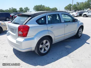 2012 Dodge Caliber SXT with VIN 1C3CDWDA2CD529281, listed as a IAAI auction lot 42113151 with 70,437 mi miles. Bid and sale history available at carsss.com. Image 4.