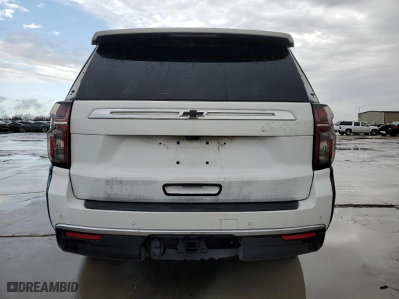 2023 Chevrolet Tahoe Commercial with VIN 1GNSCLED8PR413519, listed as a Copart auction lot 47790205 with 25,544 mi miles and Salvage Title. Bid and sale history available at carsss.com. Image 6.