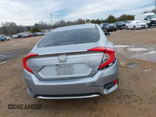 2021 Honda Civic Sedan LX with VIN 2HGFC2F62MH501225, listed as a IAAI auction lot 41206918 with 115,456 mi miles. Bid and sale history available at carsss.com. Image 16.