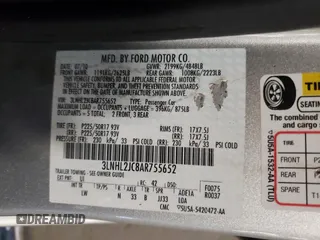 2010 Lincoln MKZ с VIN 3LNHL2JC8AR755652, выставлен на аукционе Copart как лот 55594615 с пробегом 102 788 миль миль и Списание • Salvage title. История ставок и продаж доступна на DreamBid. Изображение 13.