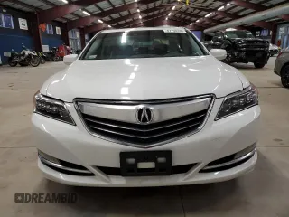 2014 Acura RLX Tech Pkg with VIN JH4KC1F55EC003991, listed as a Copart auction lot 87790335 with 132,663 mi miles and Salvage Title. Bid and sale history available at carsss.com. Image 5.