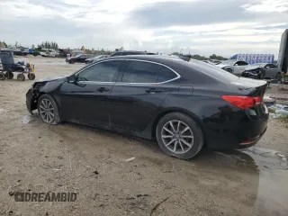 2019 Acura TLX with VIN 19UUB1F34KA003839, listed as a Copart auction lot 46696995 with 0 mi miles and Non Repairable. Bid and sale history available at carsss.com. Image 2.