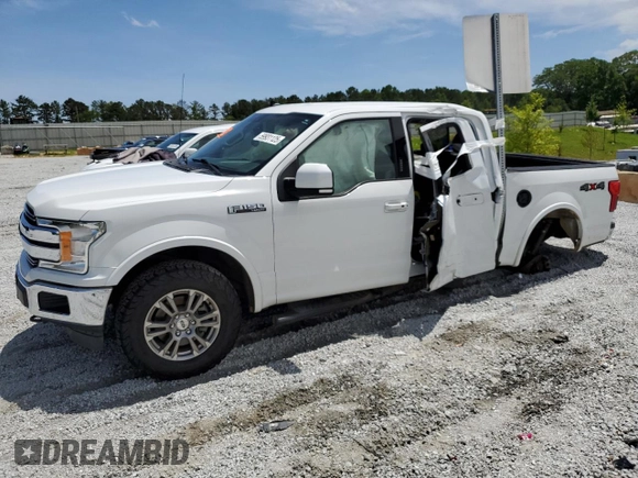 2020 Ford F-150 XL with VIN 1FTEW1E52LFA64086, listed as a Copart auction lot 59931125 with 107,893 mi miles and Salvage title. Bid and sale history available at DreamBid. Image 1.