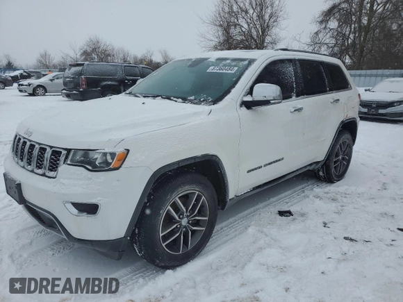 2018 Jeep Grand Cherokee Limited z VIN 1C4RJFBG4JC240119, wystawiony jako Copart lot #87360484 z przebiegiem 112 644 mil mil oraz Czysty tytuł • Clean title. Historia ofert i sprzedaży dostępna na DreamBid. Obrazek 1.