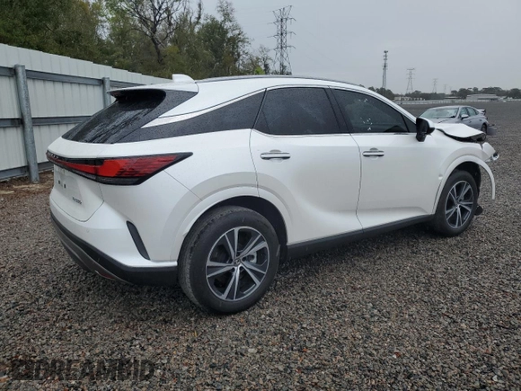2024 Lexus RX with VIN JTJCHMAA5R2017637, listed as a Copart auction lot 46630235 with 16,253 mi miles and Salvage Title. Bid and sale history available at carsss.com. Image 3.