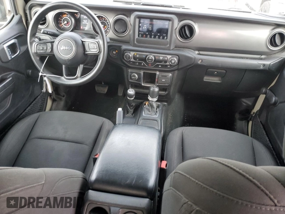 2022 Jeep Gladiator Willys with VIN 1C6JJTAM1NL167355, listed as a Copart auction lot 89052495 with 11,378 mi miles and Clean Title. Bid and sale history available at carsss.com. Image 8.