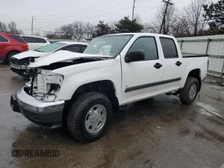 2008 GMC Canyon SLE2 with VIN 1GTDT13E388137971, listed as a Copart auction lot 43212335 with 0 mi miles and Salvage Title. Bid and sale history available at carsss.com. Image 1.